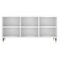 vidaXL TV-Schrank Hochglanz-Weiß 103,5x30x50 cm Holzwerkstoff vidaXL TV-Schrank Hochglanz-Weiß 103,5x30x50 cm Holzwerkstoff