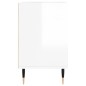 vidaXL TV-Schrank Hochglanz-Weiß 103,5x30x50 cm Holzwerkstoff vidaXL TV-Schrank Hochglanz-Weiß 103,5x30x50 cm Holzwerkstoff
