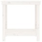 vidaXL Werkbank Weiß 80x50x80 cm Massivholz Kiefer vidaXL Werkbank Weiß 80x50x80 cm Massivholz Kiefer
