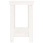 vidaXL Werkbank Weiß 80x50x80 cm Massivholz Kiefer vidaXL Werkbank Weiß 80x50x80 cm Massivholz Kiefer