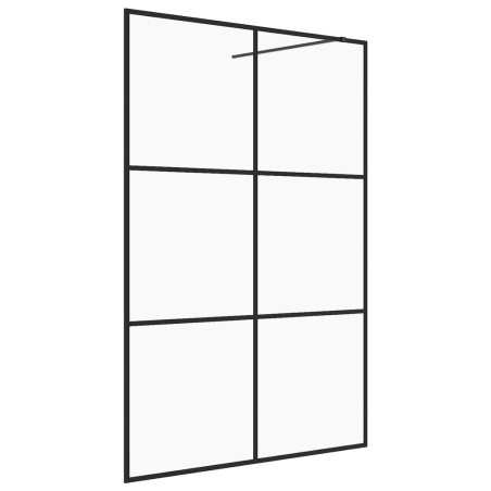 vidaXL Duschwand für Begehbare Dusche mit Klarem ESG-Glas 140x195 cm