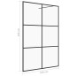 vidaXL Duschwand für Begehbare Dusche mit Klarem ESG-Glas 140x195 cm vidaXL Duschwand für Begehbare Dusche mit Klarem ESG-Glas 140x195 cm