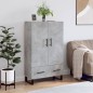 vidaXL Highboard Betongrau 69,5x31x115 cm Holzwerkstoff vidaXL Highboard Betongrau 69,5x31x115 cm Holzwerkstoff
