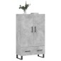 vidaXL Highboard Betongrau 69,5x31x115 cm Holzwerkstoff vidaXL Highboard Betongrau 69,5x31x115 cm Holzwerkstoff