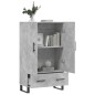 vidaXL Highboard Betongrau 69,5x31x115 cm Holzwerkstoff vidaXL Highboard Betongrau 69,5x31x115 cm Holzwerkstoff