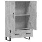vidaXL Highboard Betongrau 69,5x31x115 cm Holzwerkstoff vidaXL Highboard Betongrau 69,5x31x115 cm Holzwerkstoff