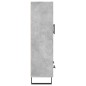 vidaXL Highboard Betongrau 69,5x31x115 cm Holzwerkstoff vidaXL Highboard Betongrau 69,5x31x115 cm Holzwerkstoff