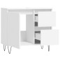 vidaXL Badschrank Weiß 65x33x60 cm Holzwerkstoff vidaXL Badschrank Weiß 65x33x60 cm Holzwerkstoff