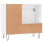 vidaXL Badschrank Weiß 65x33x60 cm Holzwerkstoff vidaXL Badschrank Weiß 65x33x60 cm Holzwerkstoff