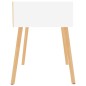 vidaXL Nachttisch Weiß 40x40x56 cm Holzwerkstoff vidaXL Nachttisch Weiß 40x40x56 cm Holzwerkstoff