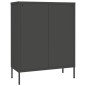 vidaXL Schubladenschrank Anthrazit 80x35x101,5 cm Stahl vidaXL Schubladenschrank Anthrazit 80x35x101,5 cm Stahl