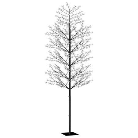 vidaXL Weihnachtsbaum 2000 LEDs Blaues Licht Kirschblüten 500 cm
