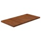 vidaXL Waschtischplatte Dunkelbraun 80x40x2,5 cm Massivholz Behandelt vidaXL Waschtischplatte Dunkelbraun 80x40x2,5 cm Massivholz Behandelt