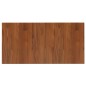 vidaXL Waschtischplatte Dunkelbraun 80x40x2,5 cm Massivholz Behandelt vidaXL Waschtischplatte Dunkelbraun 80x40x2,5 cm Massivholz Behandelt