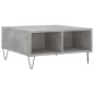 vidaXL Couchtisch Betongrau 60x60x30 cm Holzwerkstoff vidaXL Couchtisch Betongrau 60x60x30 cm Holzwerkstoff