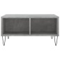 vidaXL Couchtisch Betongrau 60x60x30 cm Holzwerkstoff vidaXL Couchtisch Betongrau 60x60x30 cm Holzwerkstoff