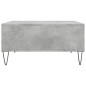 vidaXL Couchtisch Betongrau 60x60x30 cm Holzwerkstoff vidaXL Couchtisch Betongrau 60x60x30 cm Holzwerkstoff