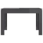 vidaXL Esstisch Hochglanz-Grau 120x60x76 cm Holzwerkstoff vidaXL Esstisch Hochglanz-Grau 120x60x76 cm Holzwerkstoff