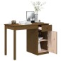 vidaXL Schreibtisch Honigbraun 100x50x75 cm Massivholz Kiefer vidaXL Schreibtisch Honigbraun 100x50x75 cm Massivholz Kiefer