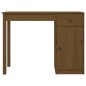vidaXL Schreibtisch Honigbraun 100x50x75 cm Massivholz Kiefer vidaXL Schreibtisch Honigbraun 100x50x75 cm Massivholz Kiefer