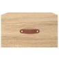 vidaXL Wand-Nachttische 2 Stk. Sonoma-Eiche 35x35x20 cm vidaXL Wand-Nachttische 2 Stk. Sonoma-Eiche 35x35x20 cm