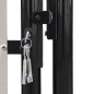 vidaXL Zauntor (Einzeltor) Schwarz 100x225 cm vidaXL Zauntor (Einzeltor) Schwarz 100x225 cm