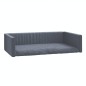 vidaXL Kofferraum-Hundebett Grau 90x60 cm Leinenoptik vidaXL Kofferraum-Hundebett Grau 90x60 cm Leinenoptik