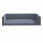 vidaXL Kofferraum-Hundebett Grau 90x60 cm Leinenoptik vidaXL Kofferraum-Hundebett Grau 90x60 cm Leinenoptik