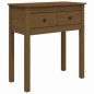 vidaXL Konsolentisch Honigbraun 70x35x75 cm Massivholz Kiefer vidaXL Konsolentisch Honigbraun 70x35x75 cm Massivholz Kiefer