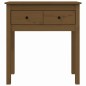 vidaXL Konsolentisch Honigbraun 70x35x75 cm Massivholz Kiefer vidaXL Konsolentisch Honigbraun 70x35x75 cm Massivholz Kiefer