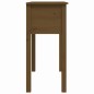 vidaXL Konsolentisch Honigbraun 70x35x75 cm Massivholz Kiefer vidaXL Konsolentisch Honigbraun 70x35x75 cm Massivholz Kiefer