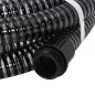 vidaXL Saugschlauch mit Messing-Anschlüssen Schwarz 1,1" 7 m PVC vidaXL Saugschlauch mit Messing-Anschlüssen Schwarz 1,1" 7 m PVC