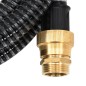 vidaXL Saugschlauch mit Messing-Anschlüssen Schwarz 1,1" 7 m PVC vidaXL Saugschlauch mit Messing-Anschlüssen Schwarz 1,1" 7 m PVC