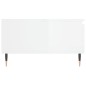 vidaXL Couchtisch Hochglanz-Weiß 90x60x35 cm Holzwerkstoff vidaXL Couchtisch Hochglanz-Weiß 90x60x35 cm Holzwerkstoff