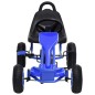 vidaXL Pedal Go-Kart mit Luftreifen Blau vidaXL Pedal Go-Kart mit Luftreifen Blau
