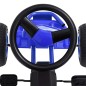 vidaXL Pedal Go-Kart mit Luftreifen Blau vidaXL Pedal Go-Kart mit Luftreifen Blau