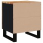 vidaXL Nachttisch 40x33x46 cm Massivholz Akazie vidaXL Nachttisch 40x33x46 cm Massivholz Akazie