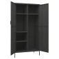 vidaXL Kleiderschrank Anthrazit 90x50x180 cm Stahl vidaXL Kleiderschrank Anthrazit 90x50x180 cm Stahl