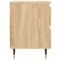 vidaXL Nachttische 2 Stk. Sonoma-Eiche 40x35x50 cm Holzwerkstoff vidaXL Nachttische 2 Stk. Sonoma-Eiche 40x35x50 cm Holzwerkstoff