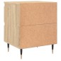 vidaXL Nachttische 2 Stk. Sonoma-Eiche 40x35x50 cm Holzwerkstoff vidaXL Nachttische 2 Stk. Sonoma-Eiche 40x35x50 cm Holzwerkstoff
