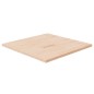 vidaXL Tischplatte Quadratisch 70x70x2,5 cm Eichenholz Unbehandelt vidaXL Tischplatte Quadratisch 70x70x2,5 cm Eichenholz Unbehandelt