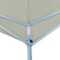 vidaXL Faltpavillon mit 2 Seitenwänden 5x5 m Creme vidaXL Faltpavillon mit 2 Seitenwänden 5x5 m Creme