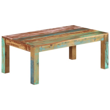vidaXL Couchtisch Altholz Massiv 100x60x40 cm 