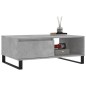 vidaXL Couchtisch Betongrau 90x60x35 cm Holzwerkstoff vidaXL Couchtisch Betongrau 90x60x35 cm Holzwerkstoff
