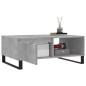 vidaXL Couchtisch Betongrau 90x60x35 cm Holzwerkstoff vidaXL Couchtisch Betongrau 90x60x35 cm Holzwerkstoff