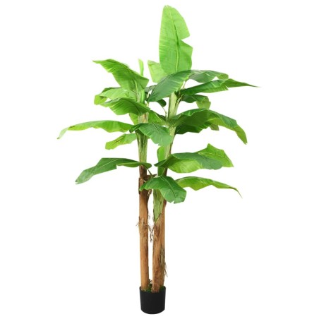 vidaXL Künstlicher Bananenbaum mit Topf 300 cm Grün