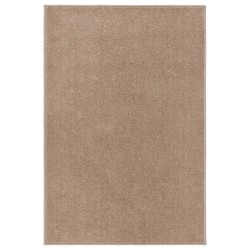 vidaXL Teppich Kurzflor 160x230 cm Braun