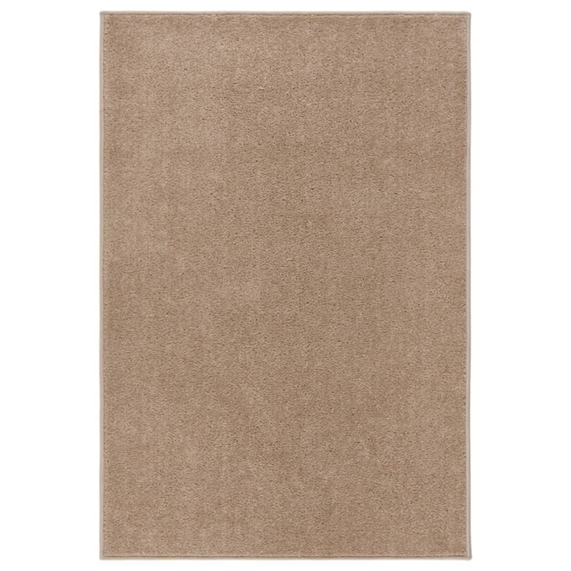 vidaXL Teppich Kurzflor 160x230 cm Braun vidaXL Teppich Kurzflor 160x230 cm Braun