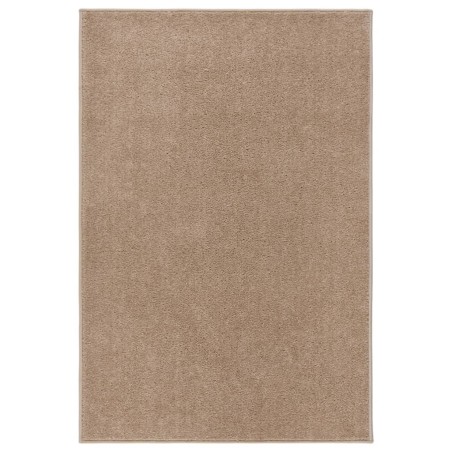 vidaXL Teppich Kurzflor 160x230 cm Braun