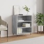 vidaXL Sideboard Betongrau 57x35x70 cm Holzwerkstoff vidaXL Sideboard Betongrau 57x35x70 cm Holzwerkstoff